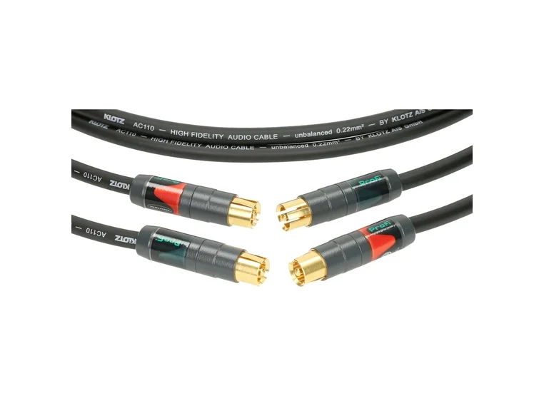Klotz ALN015 High End Audiophile 2xphono - 2xphono 1,5 m 