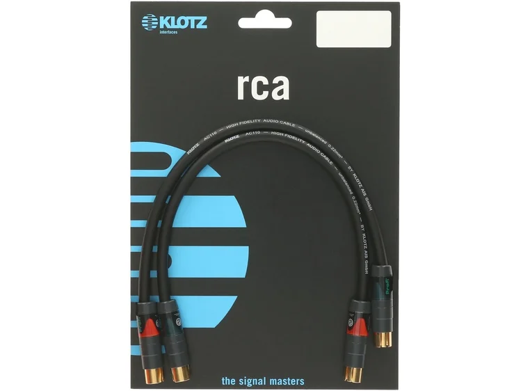 Klotz ALN015 High End Audiophile 2xphono - 2xphono 1,5 m 