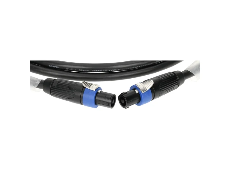 Klotz L44PSPMFF1000 speakON NLT4 Metall 4 x 4.0 mm2 F-F PUR 10m 