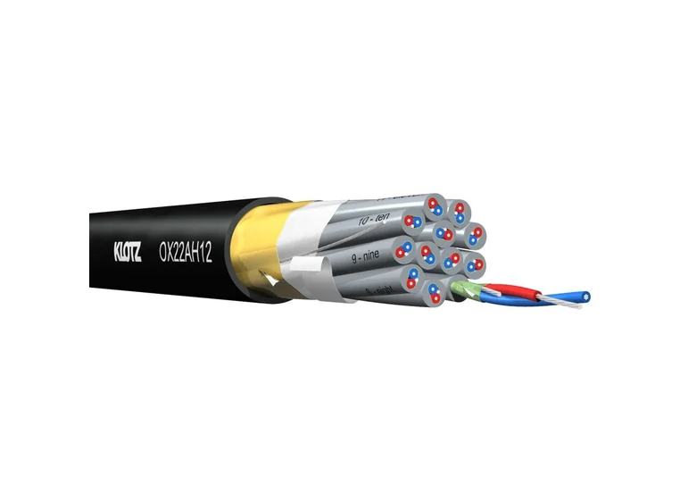 Klotz OX22AH02 OmniFIX AES/EBU 2 pair Dobbelt skjermet *Pris pr meter 