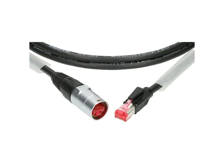 Klotz RC5ER050B RAMCAT5 etherCON NE8MC/RJ45 sort 5 m 