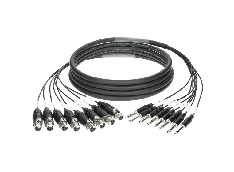 Klotz S08FPA04 8 kan Multilink Amphenol XLRF/Stj. 4 m 
