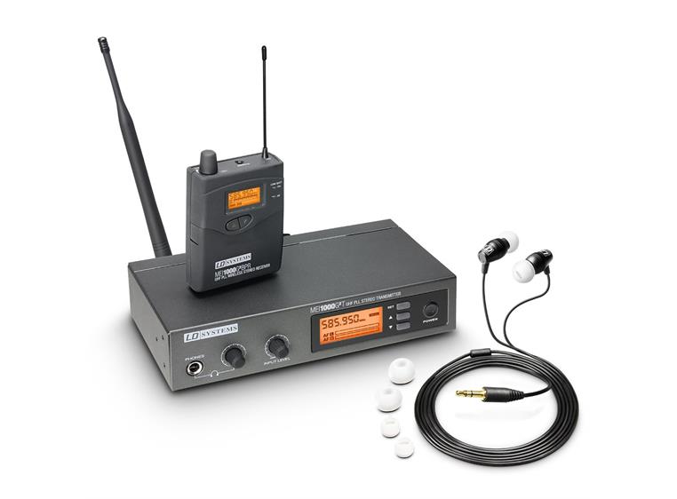 LD Systems MEI 1000 G2 B 5 In-Ear System band 5 584 - 607 MHz