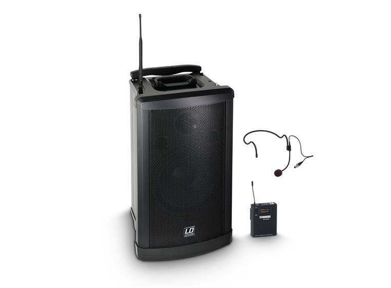 LD Systems Roadman 102 HS B 5 Portable PA Speaker with Headset