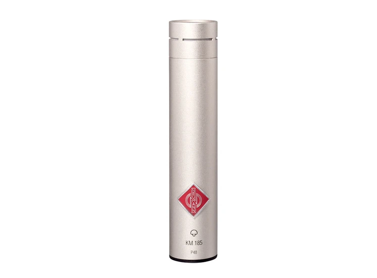 Neumann KM 185 Super-cardioid microphone. Nickel. 