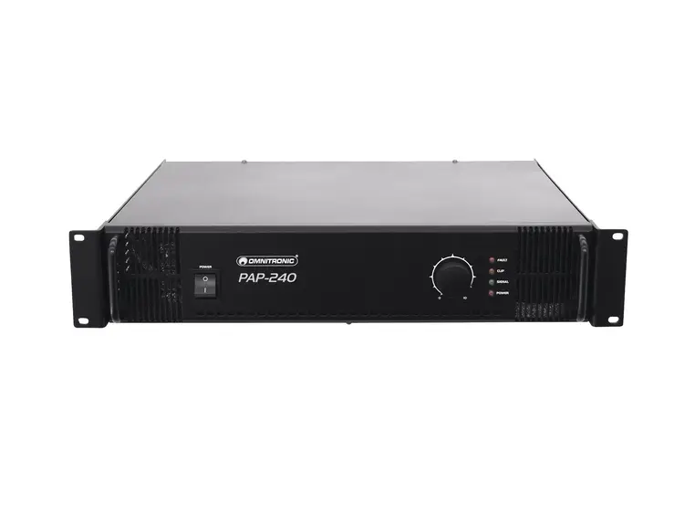 OMNITRONIC PAP-240 PA Amplifier 