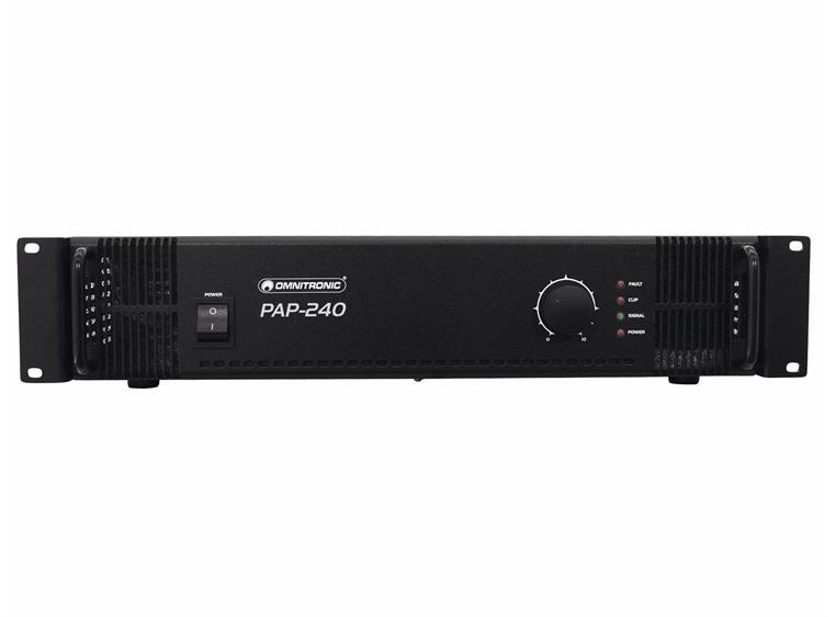 OMNITRONIC PAP-240 PA Amplifier