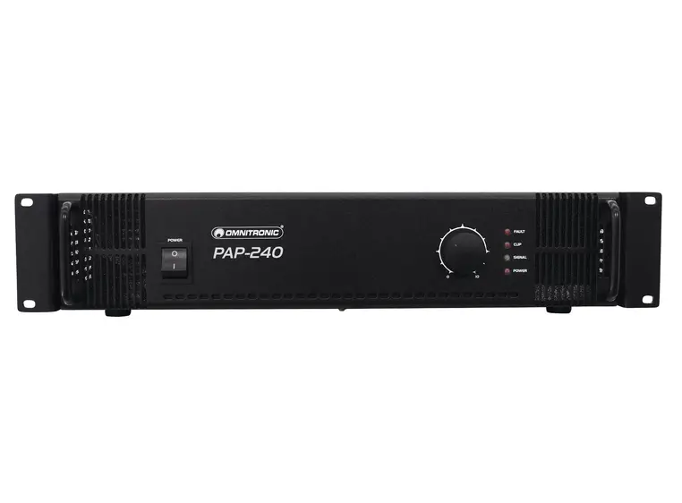 OMNITRONIC PAP-240 PA Amplifier 