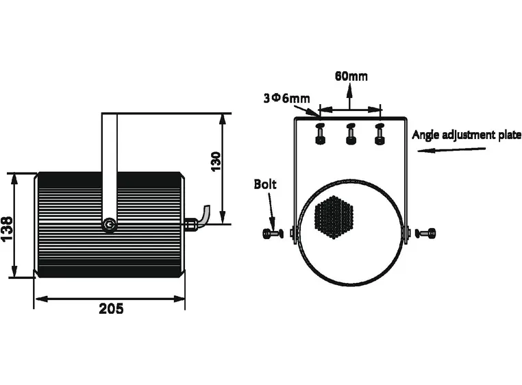 OMNITRONIC PS-15 Projector Speaker 