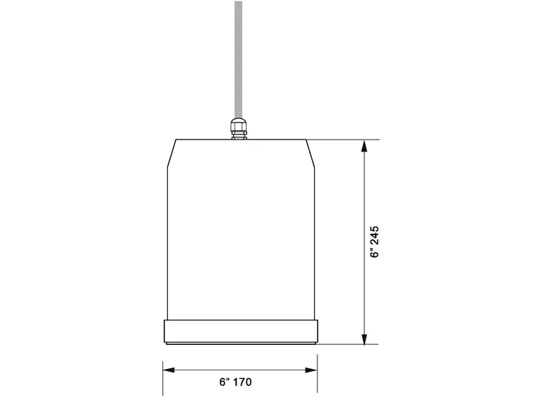 OMNITRONIC WP-15W Ceiling Speaker 