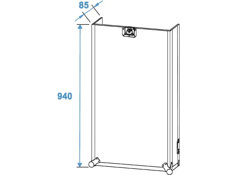 ROADINGER Special combo case Pro, 17U wheels 