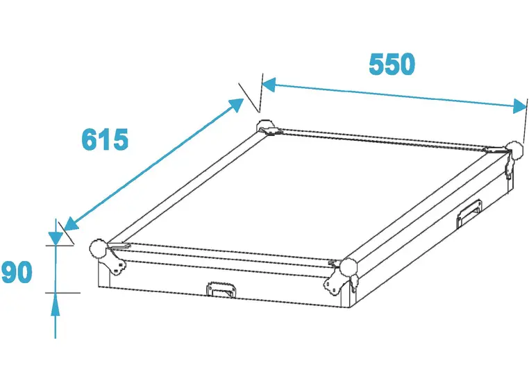 ROADINGER Special combo case Pro, 17U wheels 