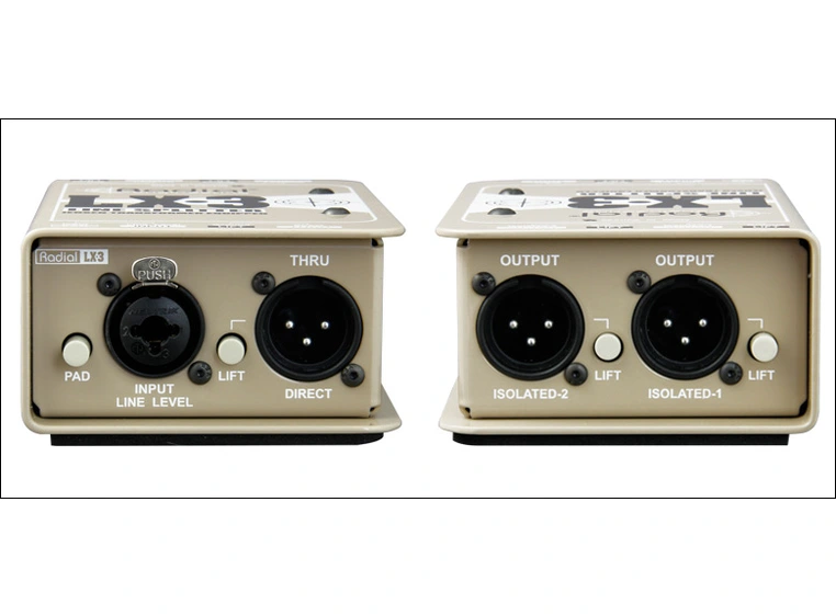 Radial LX3 Passive balanced line level splitter 