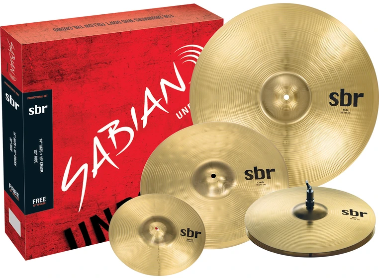 Sabian SBR Promo Cymbalpakke (14H,16C,20R, 10S) SBR5003G 