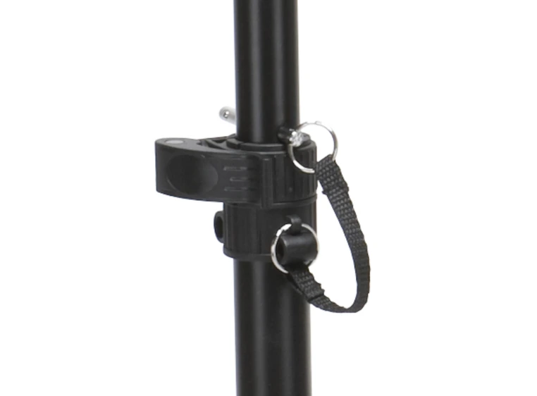 Samson SP50P Two heavy duty telescoping speaker stands with carry bag 