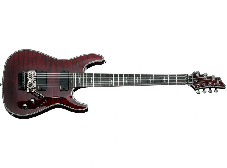 Schecter C7 Hellraiser Floyd Rose Black Cherry 