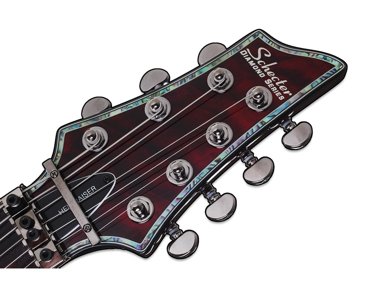 Schecter C7 Hellraiser Floyd Rose Black Cherry 