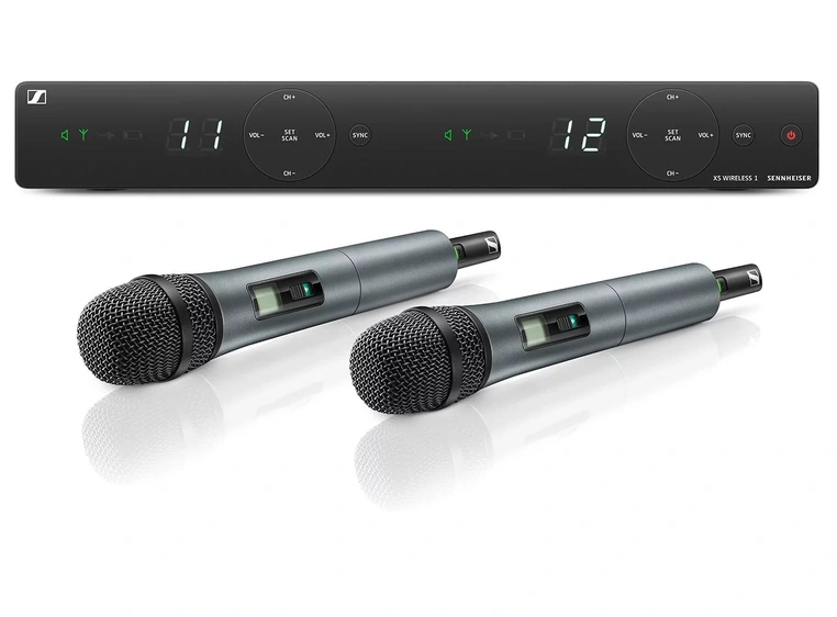 Sennheiser XSW 1-825 DUAL-B Dual vocal Frequency range: B (614-638 MHz) 