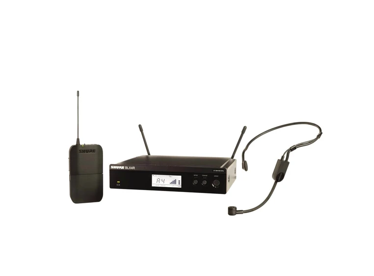Shure BLX14R Bodypack System Rack Mount med PGA31 Headset, S8(823-832 MHz) 