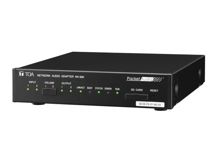 TOA NX-300W ETHERNET/IP LYDMODUL TX/RX 2in/2ut, 8 meldinger, 8CO+8CI 