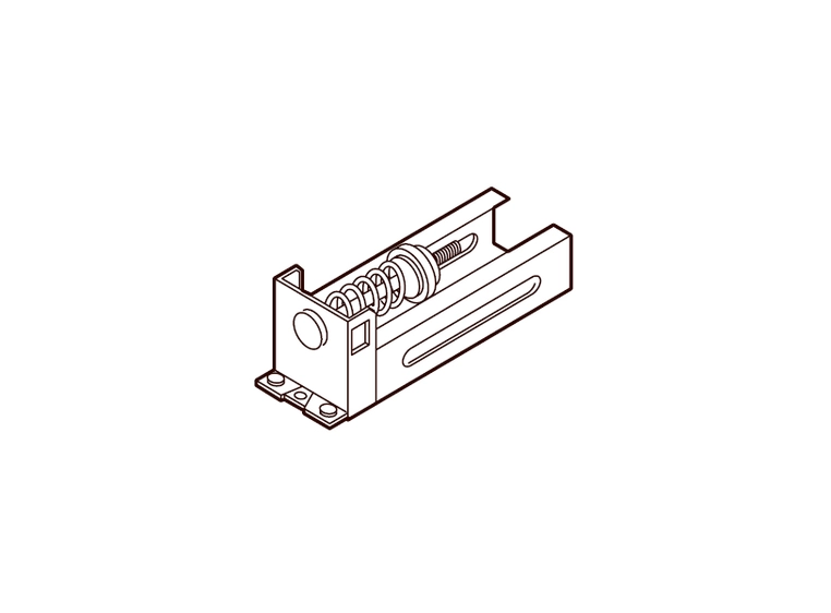TOSO Supertrac Strammeregulator Bue sølv, én-veis 