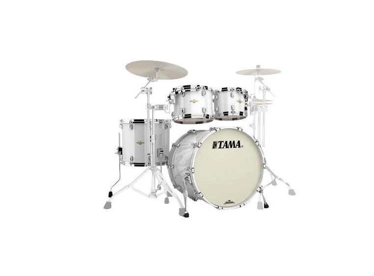 Tama MA42TZS-PWH SC Maple 4-shellkit (10,12,16,22),Piano White 