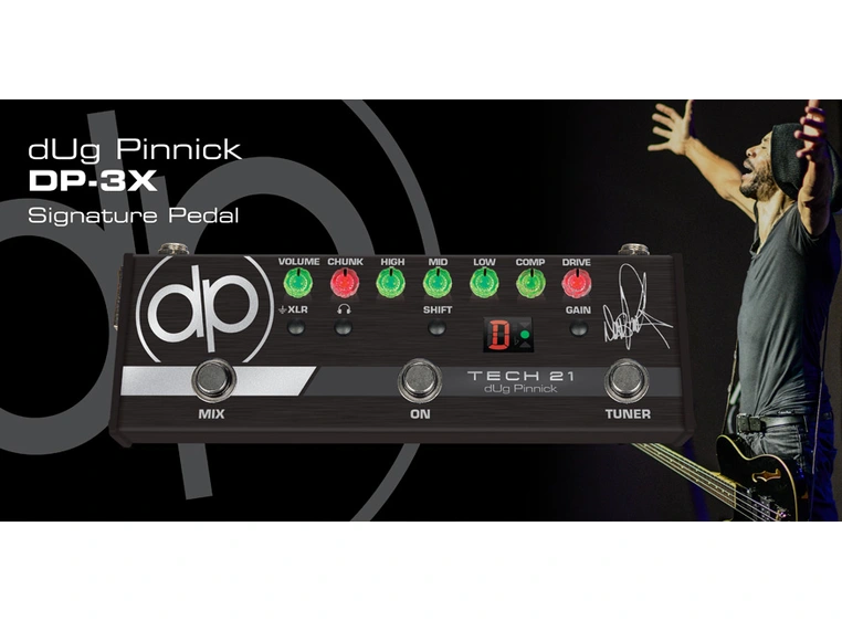 Tech 21 dUg Pinnick DP-3X dUg Pinnick Signature pedal 