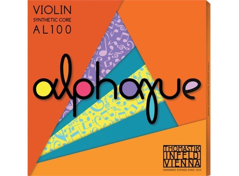 Thomastik AL100 For Violin ALPHAYUE nylon core Set medium
