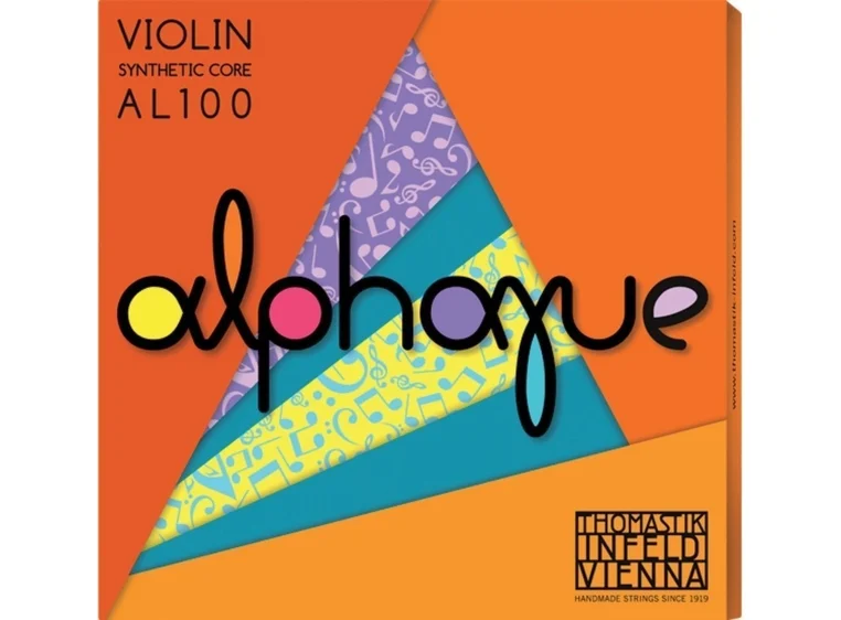 Thomastik AL100 For Violin ALPHAYUE nylon core Set medium 