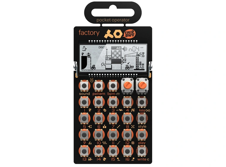 teenage engineering PO-16 factory 