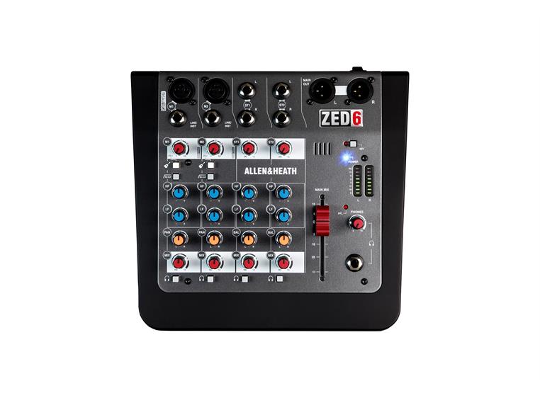 A&H ZED-6 Compact 6 input analogue mixer