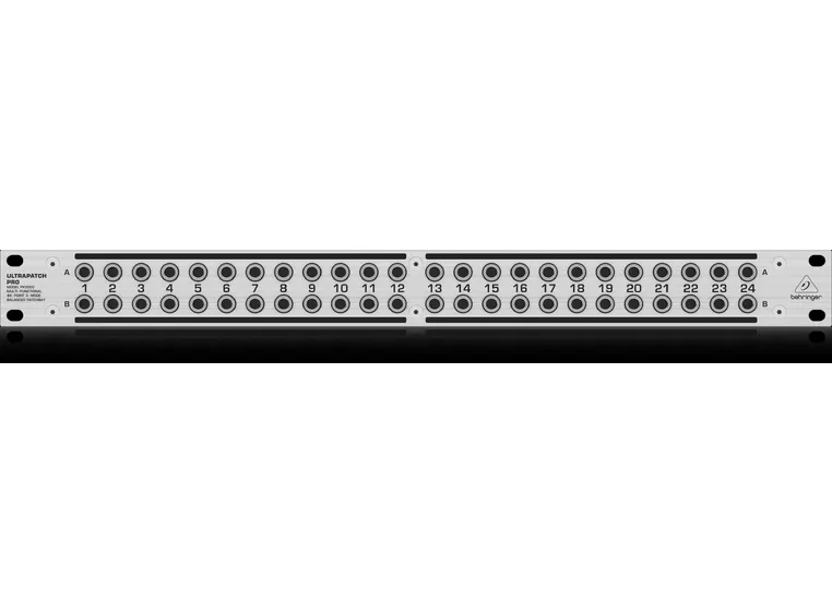 Behringer ULTRAPATCH PRO PX3000 48-Point 3-Mode Balanced Patchbay 