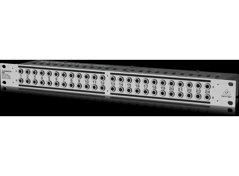 Behringer ULTRAPATCH PRO PX3000 48-Point 3-Mode Balanced Patchbay 