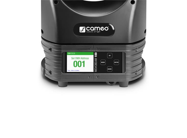 Cameo MOVO® BEAM 100 Unlim Rotation Beam Moving Head with LED Ring