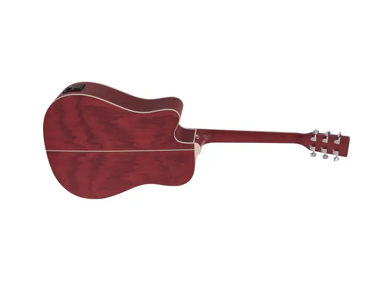 DIMAVERY JK-510 Western guitar Cutaway, grained 