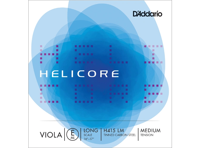 D'Addario H415LM Viola String Helicore E-tinned HCS 22.5 