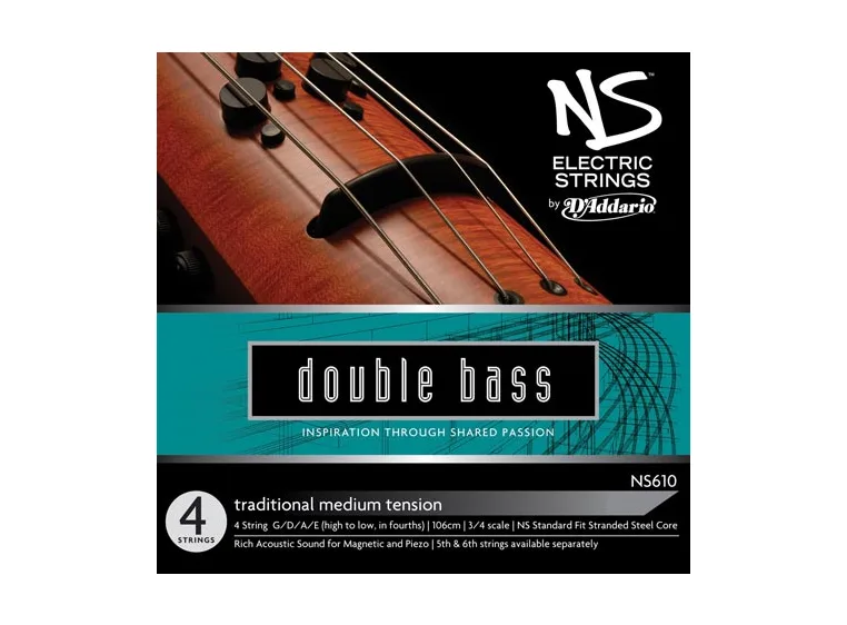 D'Addario NS610 Trad Bass Strings NS Electric Set (G, D, A, E) 