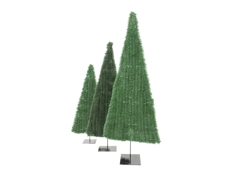 EUROPALMS Fir tree, flat, light green, 150cm 