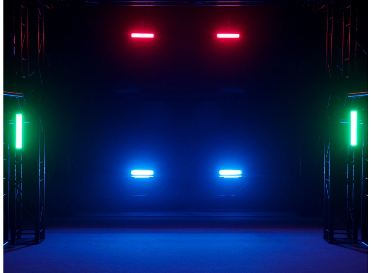 Eurolite LED Strobe SMD PRO 132 DMX RGB 