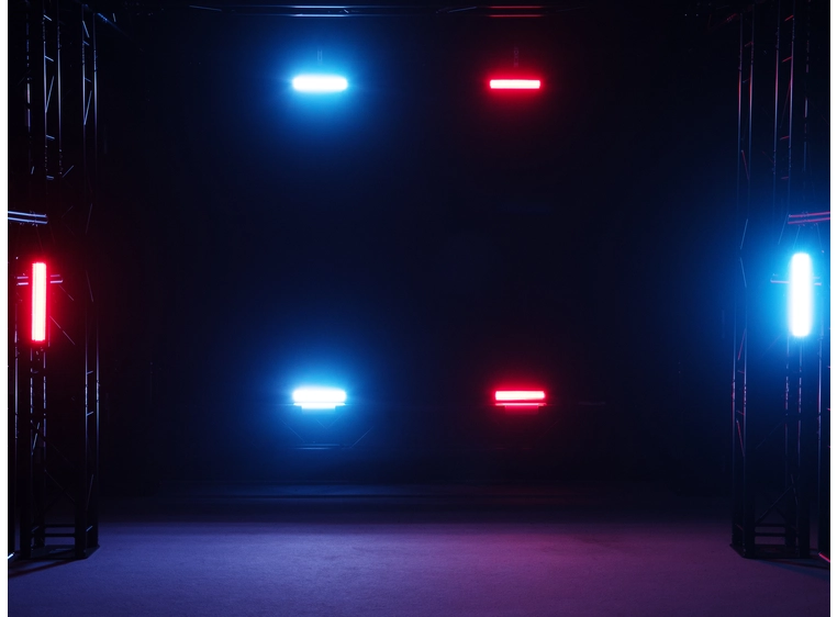 Eurolite LED Strobe SMD PRO 132 DMX RGB 