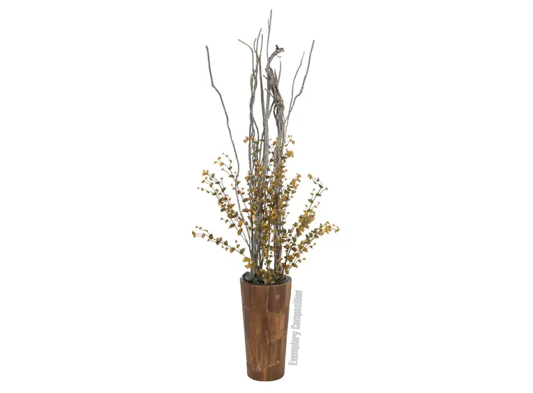 Europalms Eucalyptus spray, yellow-green 110cm 