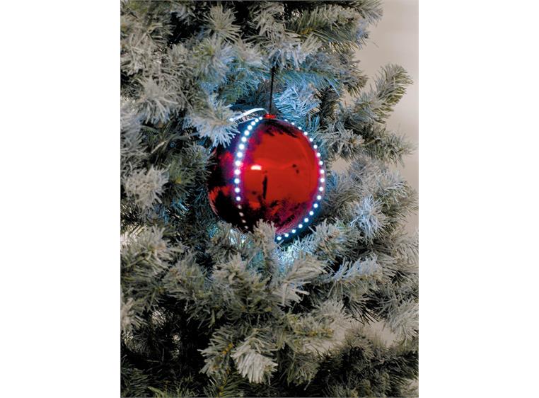 Europalms LED Snowball 15cm, red