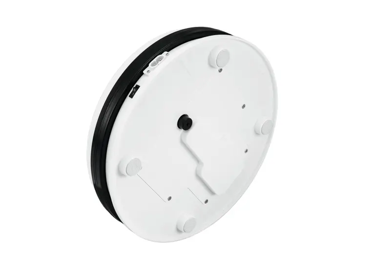 Europalms Rotary Plate 45cm up to 40kg white 