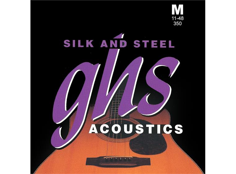 GHS 350 Ak.Gitar Silk/Steel Medium (011-048)