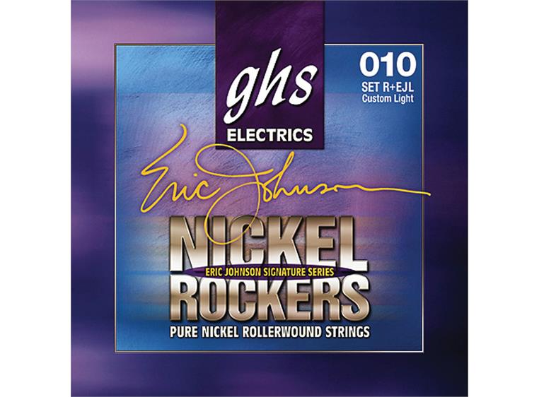 GHS R+EJL Eric Johnson Signature Nickel (010-050) Light