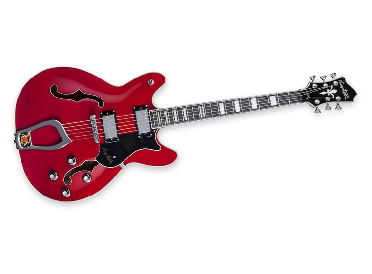 Hagstrom Viking Wild Cherry Transparent 