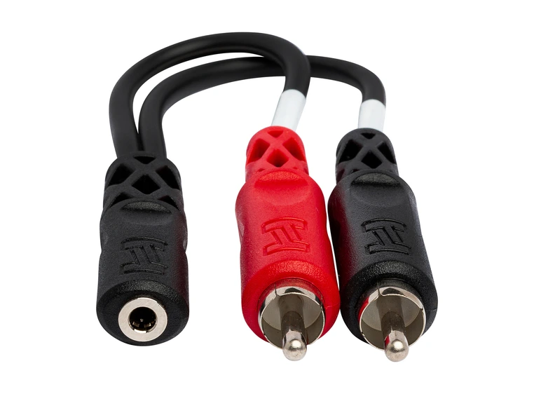 Hosa YMR197 Y-kabel minijF/2xphM 