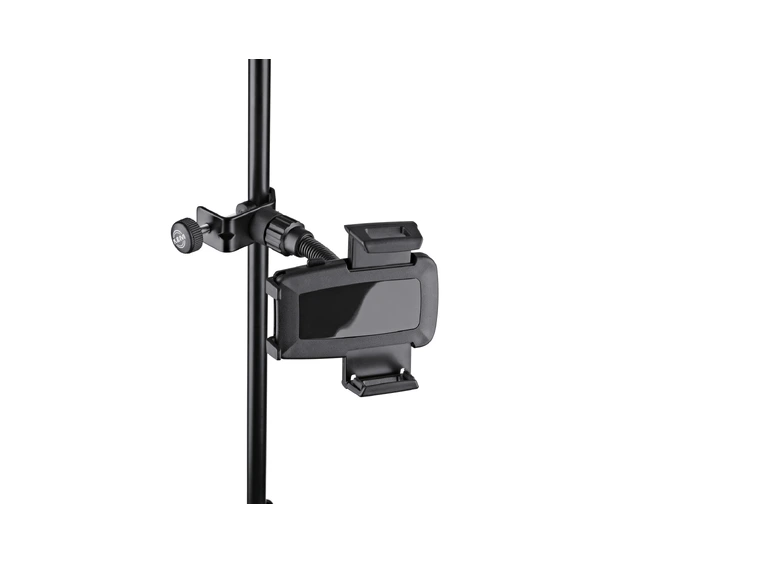 K&M 19745 Smartphone holder, Black Universal, width from 44 to 84 mm 