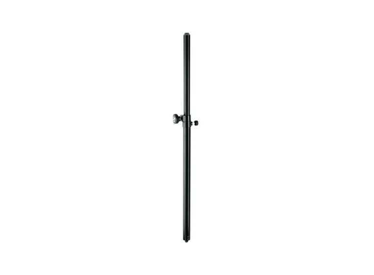 K&M 26736 Avstandsstang, Sort Med gjenget bunn M20, H: 1085/1785 mm 