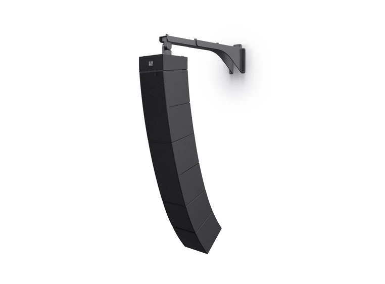 LD Systems CURV 500 WMBL Curv 500 Tilt & Swivel Wall Mount Bracket, 6 Sat, BK 
